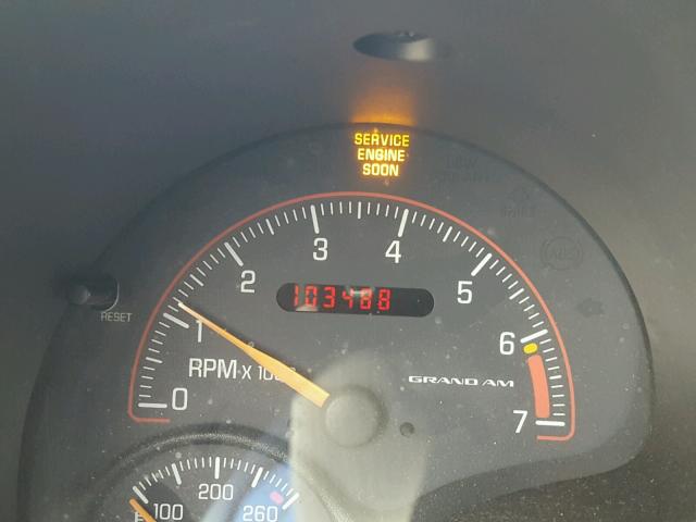 1G2NF52E71M551471 - 2001 PONTIAC GRAND AM S SILVER photo 8