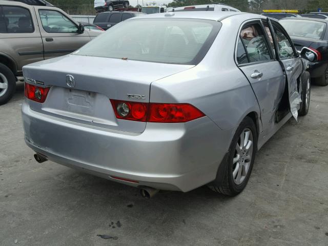 JH4CL96838C002744 - 2008 ACURA TSX SILVER photo 4