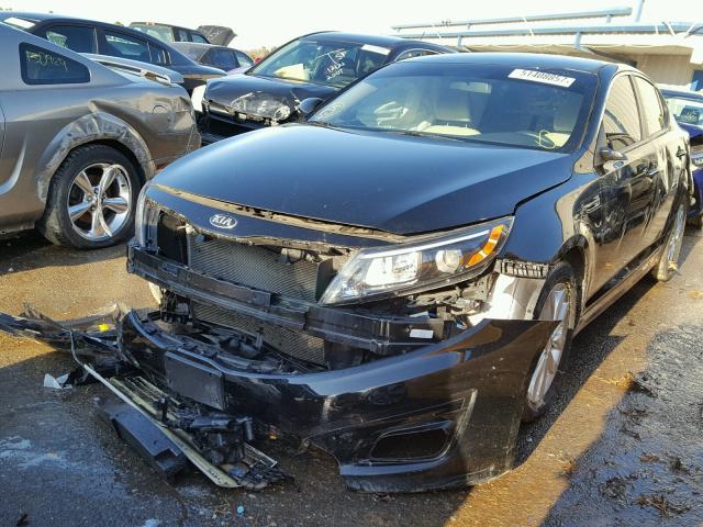 5XXGM4A76FG354327 - 2015 KIA OPTIMA LX BLACK photo 2