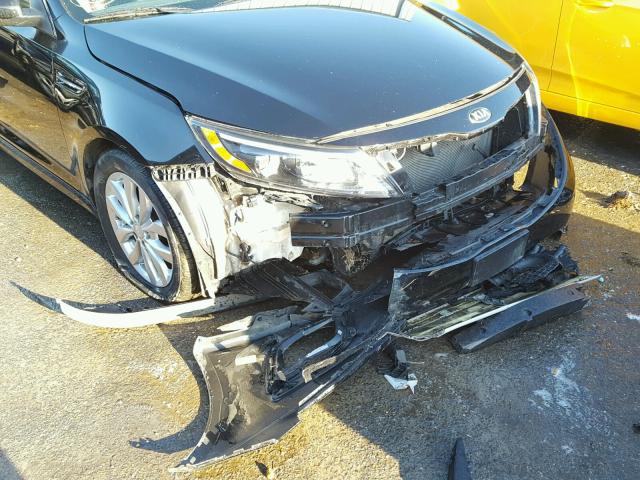 5XXGM4A76FG354327 - 2015 KIA OPTIMA LX BLACK photo 9