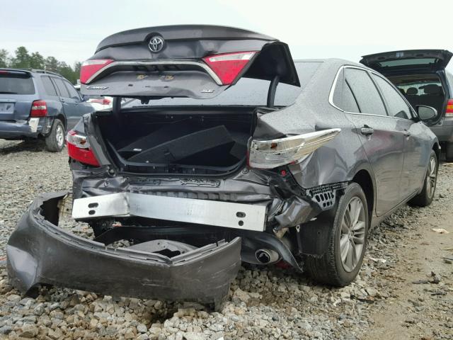 4T1BF1FK0FU114129 - 2015 TOYOTA CAMRY LE CHARCOAL photo 4