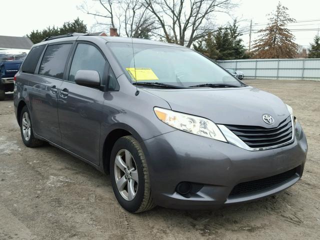 5TDKK3DC5BS093767 - 2011 TOYOTA SIENNA LE GRAY photo 1