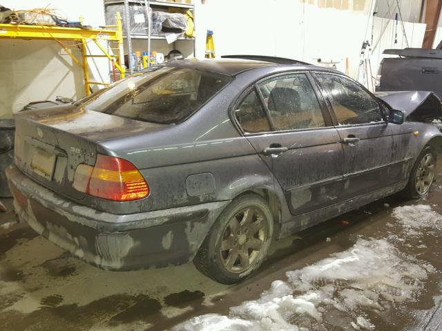 WBAEU33403PF58873 - 2003 BMW 325 XI GRAY photo 4