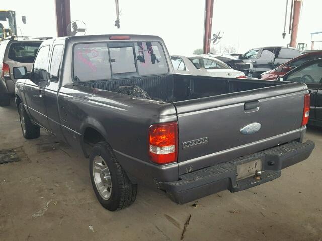 1FTYR14U07PA51219 - 2007 FORD RANGER SUP GRAY photo 3