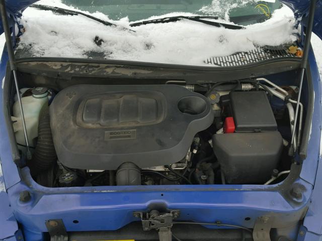 3GNDA13D78S577719 - 2008 CHEVROLET HHR LS BLUE photo 7