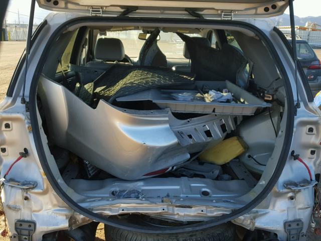 KNDJC736485839118 - 2008 KIA SORENTO EX SILVER photo 9