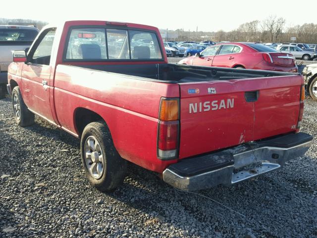 1N6SD11S3VC399802 - 1997 NISSAN TRUCK BASE RED photo 3