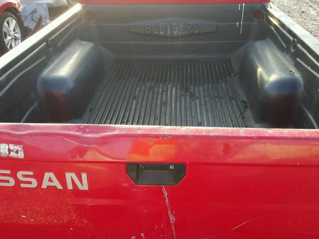 1N6SD11S3VC399802 - 1997 NISSAN TRUCK BASE RED photo 6