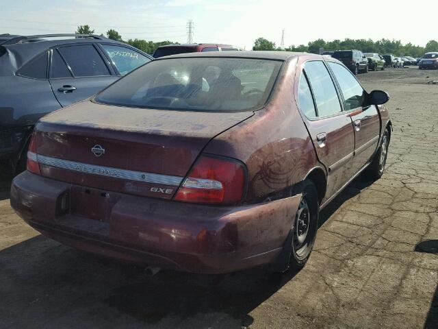 1N4DL01D51C238684 - 2001 NISSAN ALTIMA XE MAROON photo 4