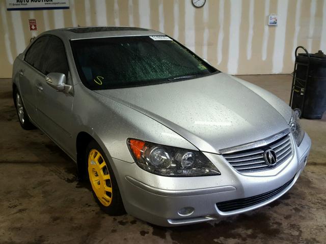 JH4KB165X5C007182 - 2005 ACURA RL SILVER photo 1