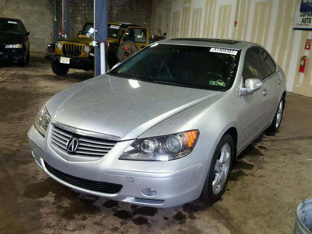 JH4KB165X5C007182 - 2005 ACURA RL Gümüş foto 2