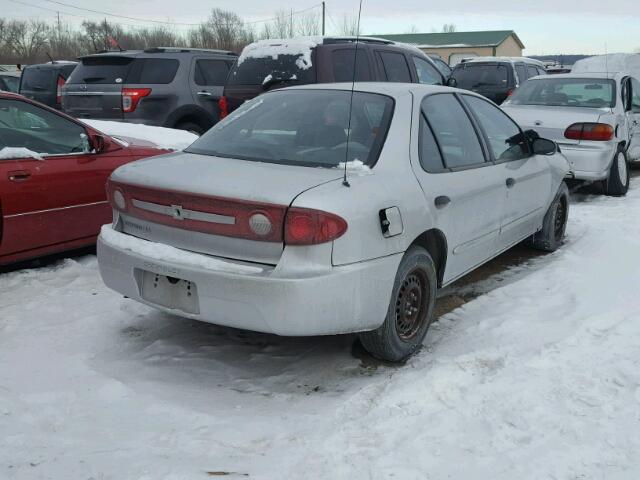 1G1JC52F537145467 - 2003 CHEVROLET CAVALIER WHITE photo 4