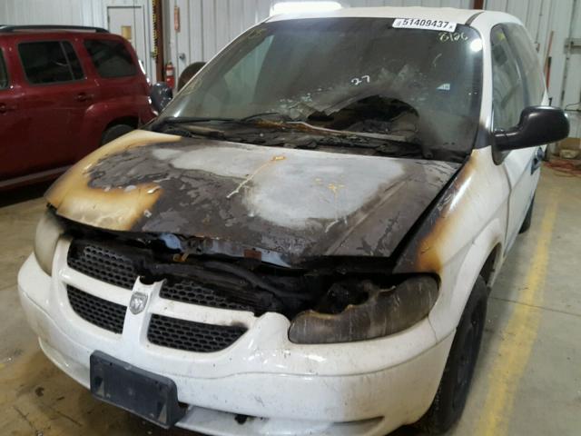 1B4GP24381B238126 - 2001 DODGE GRAND CARA WHITE photo 9