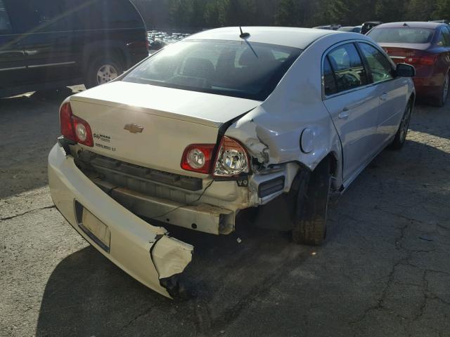 1G1ZD5E13BF232773 - 2011 CHEVROLET MALIBU 2LT WHITE photo 4