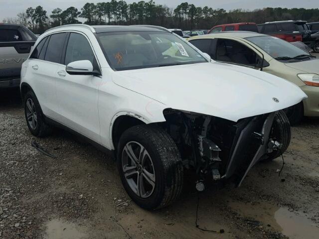 WDC0G4JB6JF314666 - 2018 MERCEDES-BENZ GLC 300 WHITE photo 1