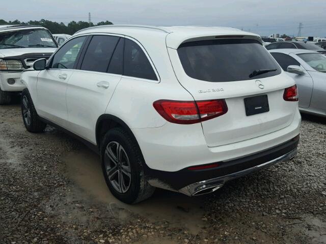 WDC0G4JB6JF314666 - 2018 MERCEDES-BENZ GLC 300 WHITE photo 3