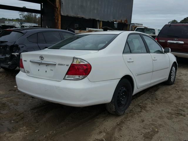 4T1BE32K56U704363 - 2006 TOYOTA CAMRY LE WHITE photo 4