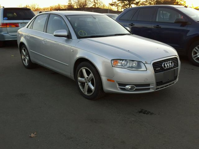 WAUDH78E37A069768 - 2007 AUDI A4 3.2 QUA GRAY photo 1