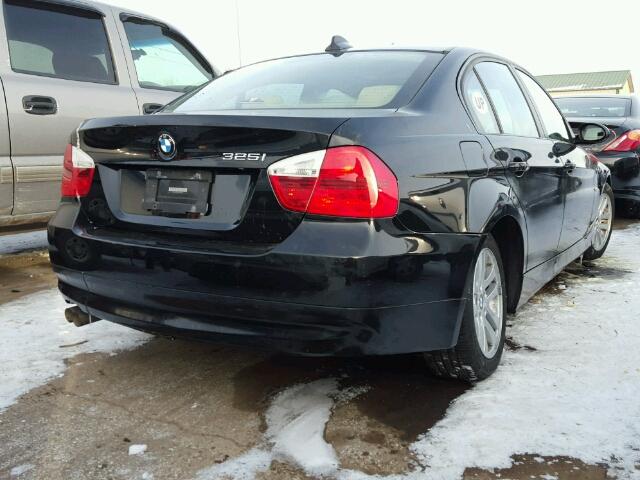 WBAVB135X6KX48701 - 2006 BMW 325 I BLACK photo 4