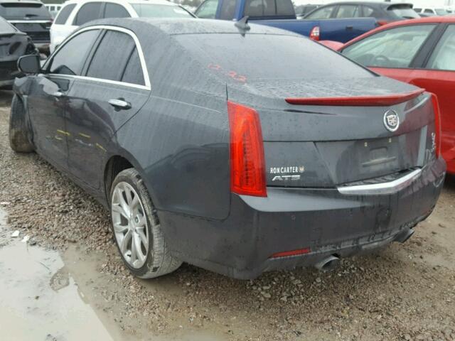 1G6AC5SX8E0188800 - 2014 CADILLAC ATS PERFOR CHARCOAL photo 3