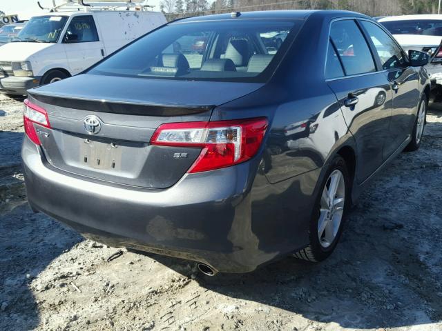 4T1BF1FK2CU016926 - 2012 TOYOTA CAMRY BASE GRAY photo 4
