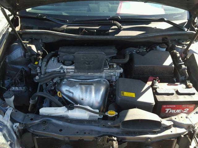 4T1BF1FK2CU016926 - 2012 TOYOTA CAMRY BASE GRAY photo 7