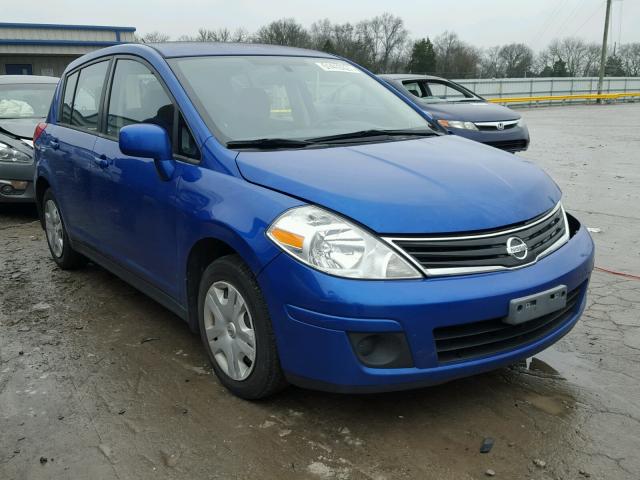 3N1BC1CP2CK813340 - 2012 NISSAN VERSA S BLUE photo 1