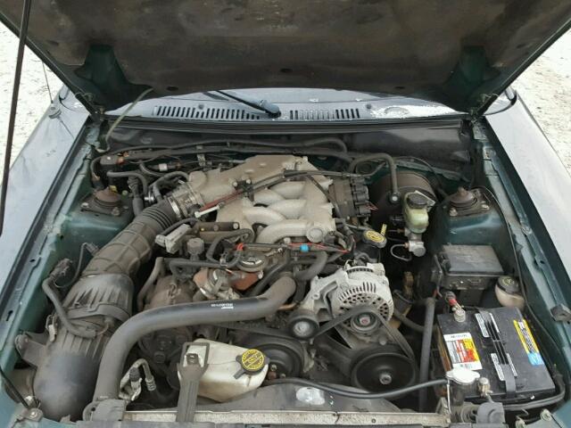 1FAFP4044XF181696 - 1999 FORD MUSTANG GREEN photo 7
