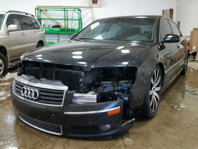 WAUML44E75N016371 - 2005 AUDI A8 L QUATT BLACK photo 2