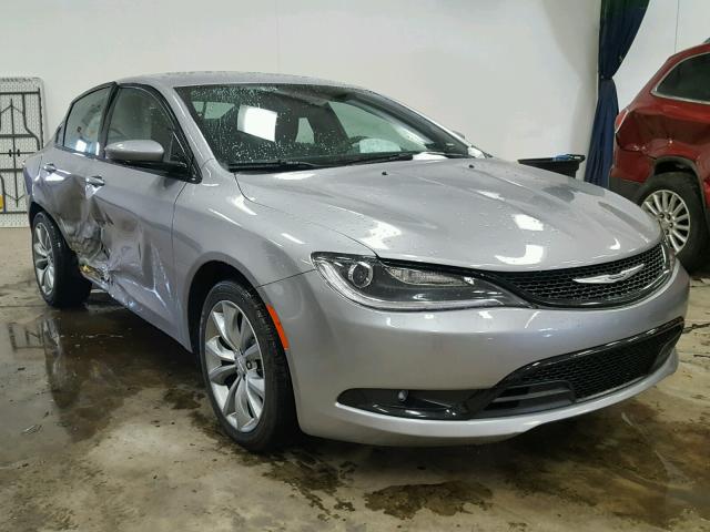 1C3CCCBG3FN735877 - 2015 CHRYSLER 200 S CHARCOAL photo 1