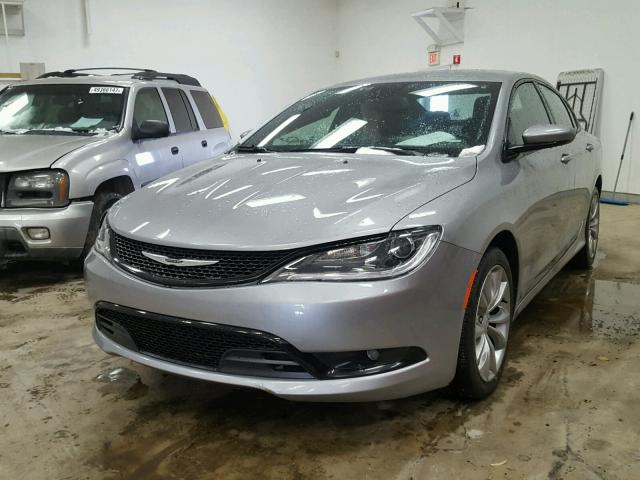 1C3CCCBG3FN735877 - 2015 CHRYSLER 200 S CHARCOAL photo 2