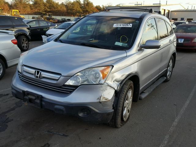 JHLRE48767C089523 - 2007 HONDA CR-V EXL GRAY photo 2