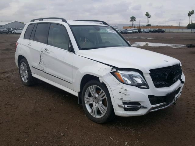 WDCGG8JB3FG430589 - 2015 MERCEDES-BENZ GLK 350 4M WHITE photo 1