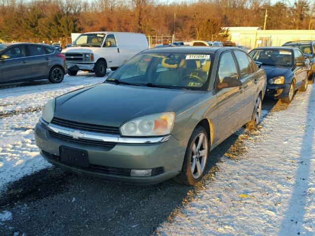 1G1ZU54834F172933 - 2004 CHEVROLET MALIBU LT GREEN photo 2