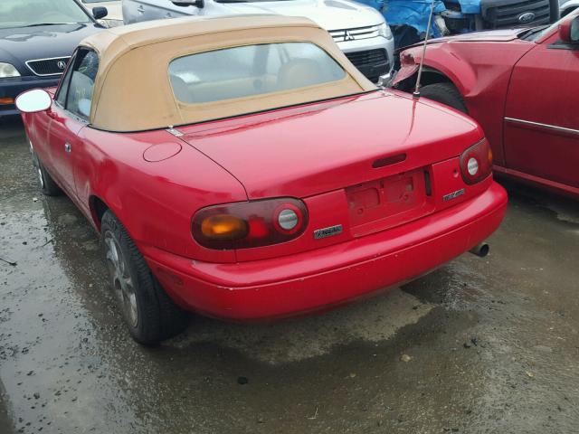 JM1NA3510N1313072 - 1992 MAZDA MX-5 MIATA RED photo 3