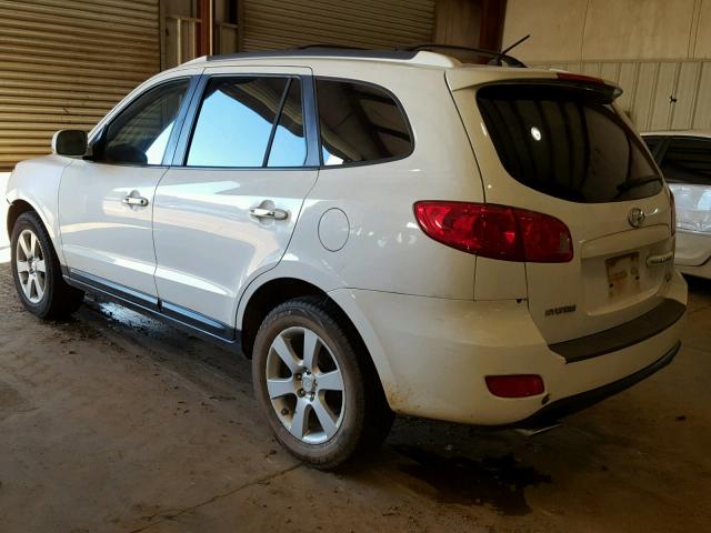 5NMSH73E47H010803 - 2007 HYUNDAI SANTA FE S WHITE photo 3