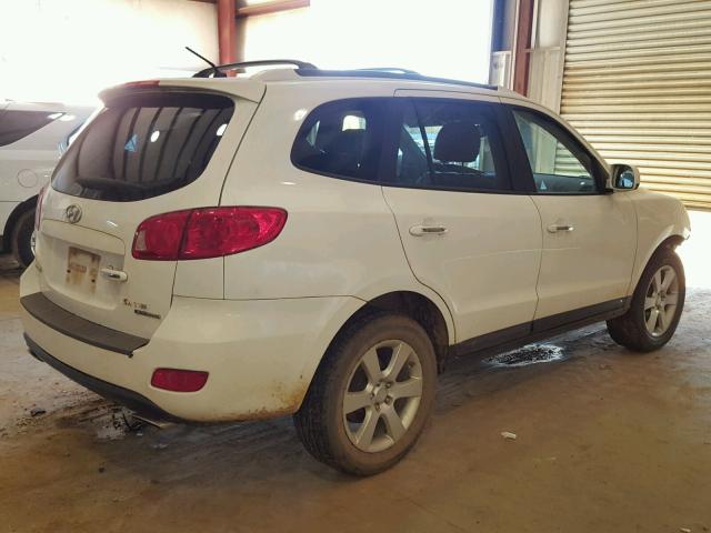 5NMSH73E47H010803 - 2007 HYUNDAI SANTA FE S WHITE photo 4