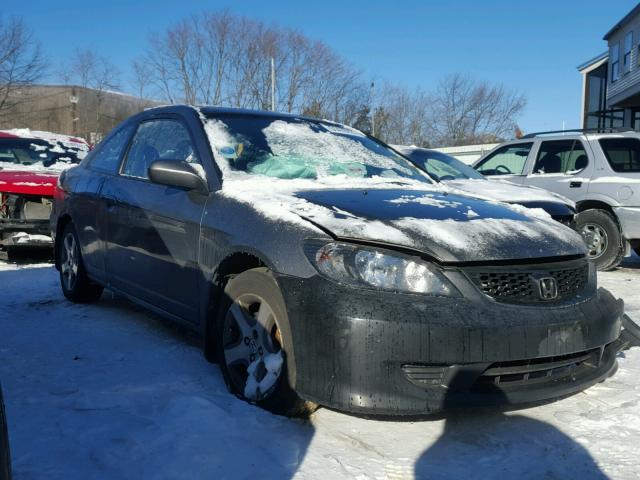 1HGEM21914L015857 - 2004 HONDA CIVIC EX GRAY photo 1