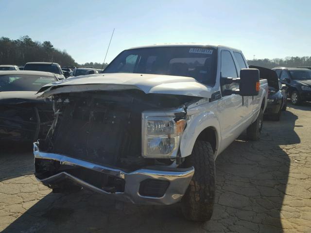 1FT7W2B69FEA09690 - 2015 FORD F250 SUPER WHITE photo 2