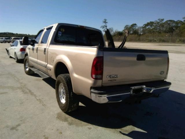 1FTNW20F7XEA86361 - 1999 FORD F250 SUPER BEIGE photo 3