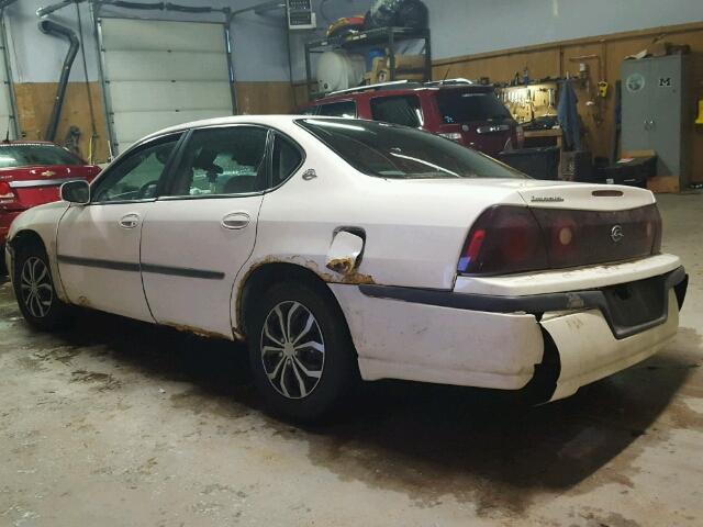 2G1WF52E539410746 - 2003 CHEVROLET IMPALA 白色 照片 3