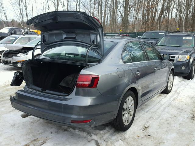 3VWD67AJ3GM314889 - 2016 VOLKSWAGEN JETTA SE GRAY photo 4