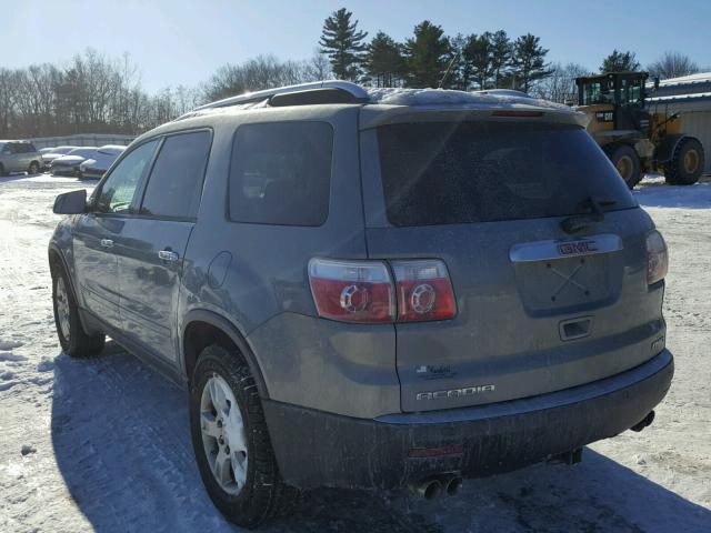 1GKEV13798J282347 - 2008 GMC ACADIA SLE BLUE photo 3