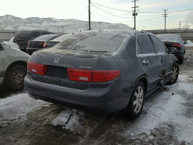 1HGCM66565A052842 - 2005 HONDA ACCORD EX BLACK photo 4