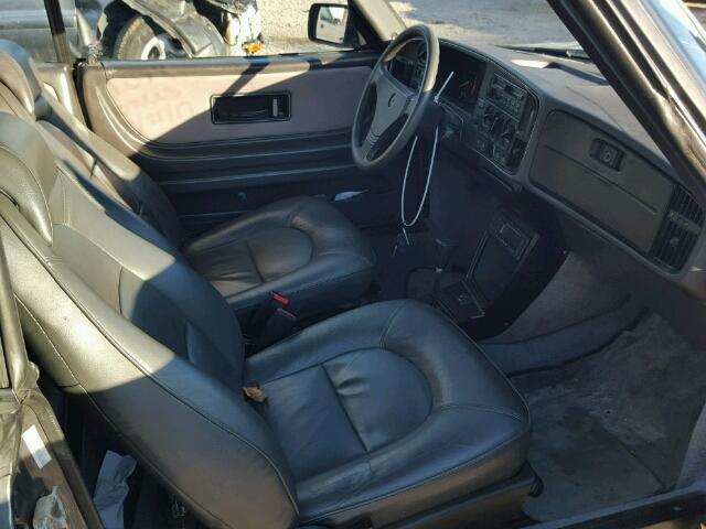 YS3AT76L6H7032470 - 1987 SAAB 900 GRAY photo 5