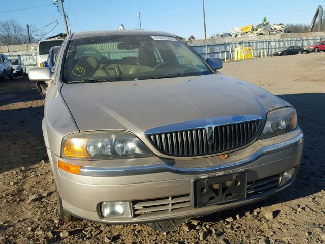 1LNHM87A91Y623975 - 2001 LINCOLN LS SILVER photo 9