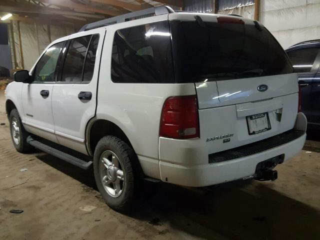 1FMZU73K55ZA34922 - 2005 FORD EXPLORER X WHITE photo 3