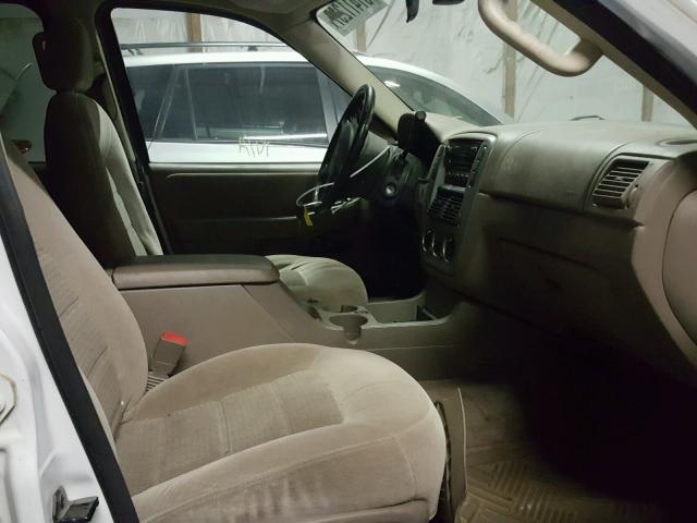 1FMZU73K55ZA34922 - 2005 FORD EXPLORER X WHITE photo 5