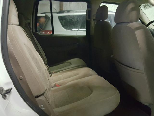 1FMZU73K55ZA34922 - 2005 FORD EXPLORER X WHITE photo 6