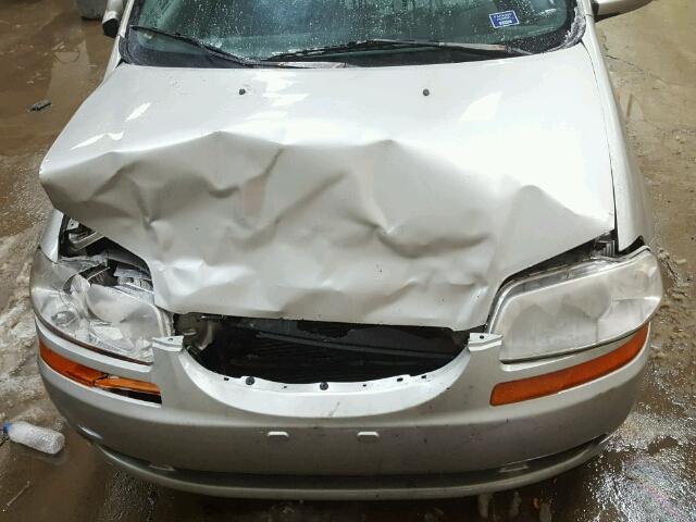 KL1TJ52604B161149 - 2004 CHEVROLET AVEO LS SILVER photo 7